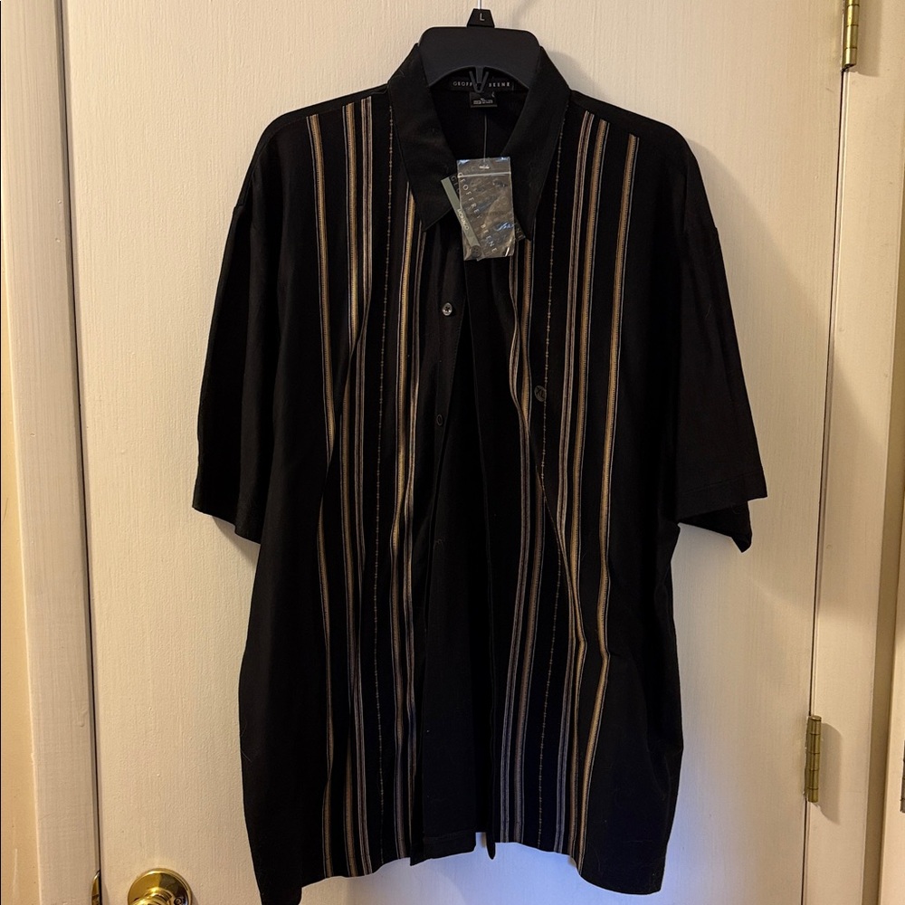 Geoffrey Beene Black Shirt